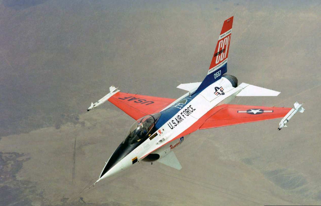 F-16CCV TESTBED | Model Airplane International 216