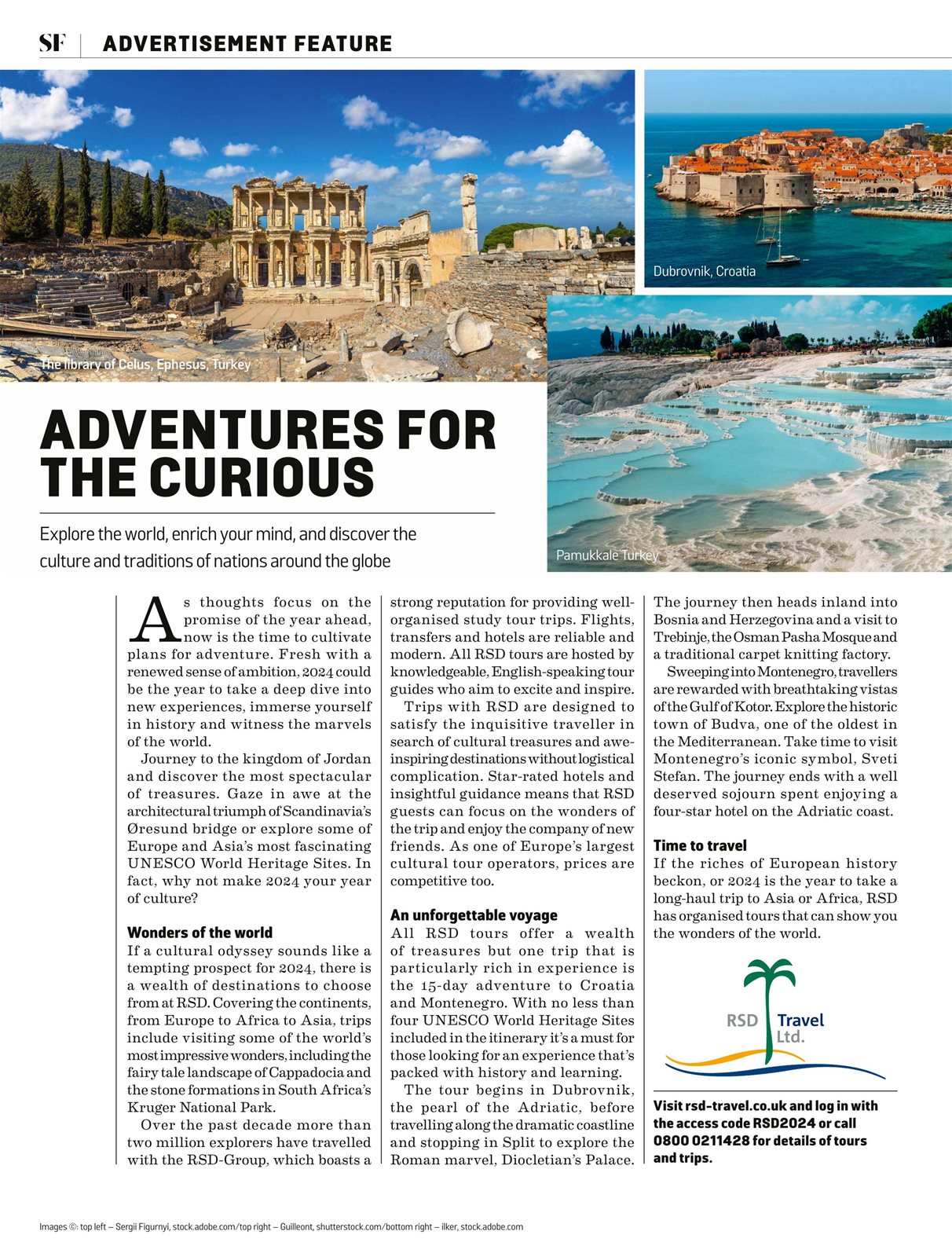 RSD Travel Ltd BBC Science Focus Magazine February 2024