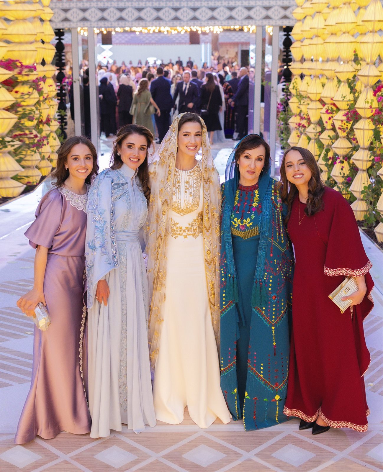 Queen Rania Of Jordan And Her Stunning Family Release