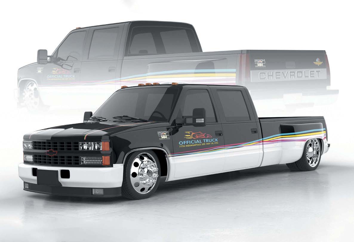 INDY 500 DUALLY PACE TRUCK: PROJECT SHE THIC | Street Trucks August 2023