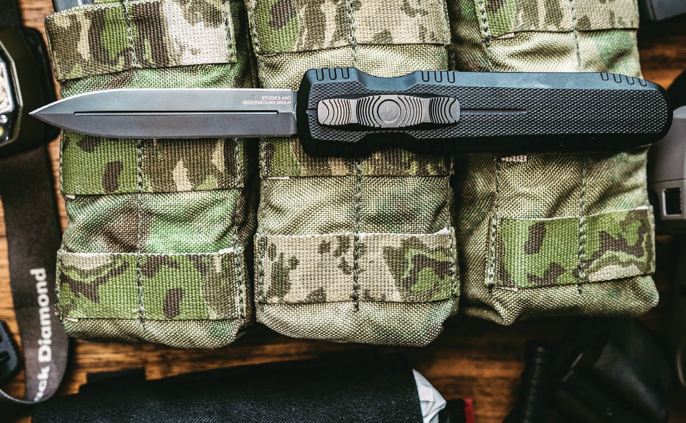 SOG PENTAGON OTF ELIMINATES THE WOBBLE | Knives Illustrated December 2021