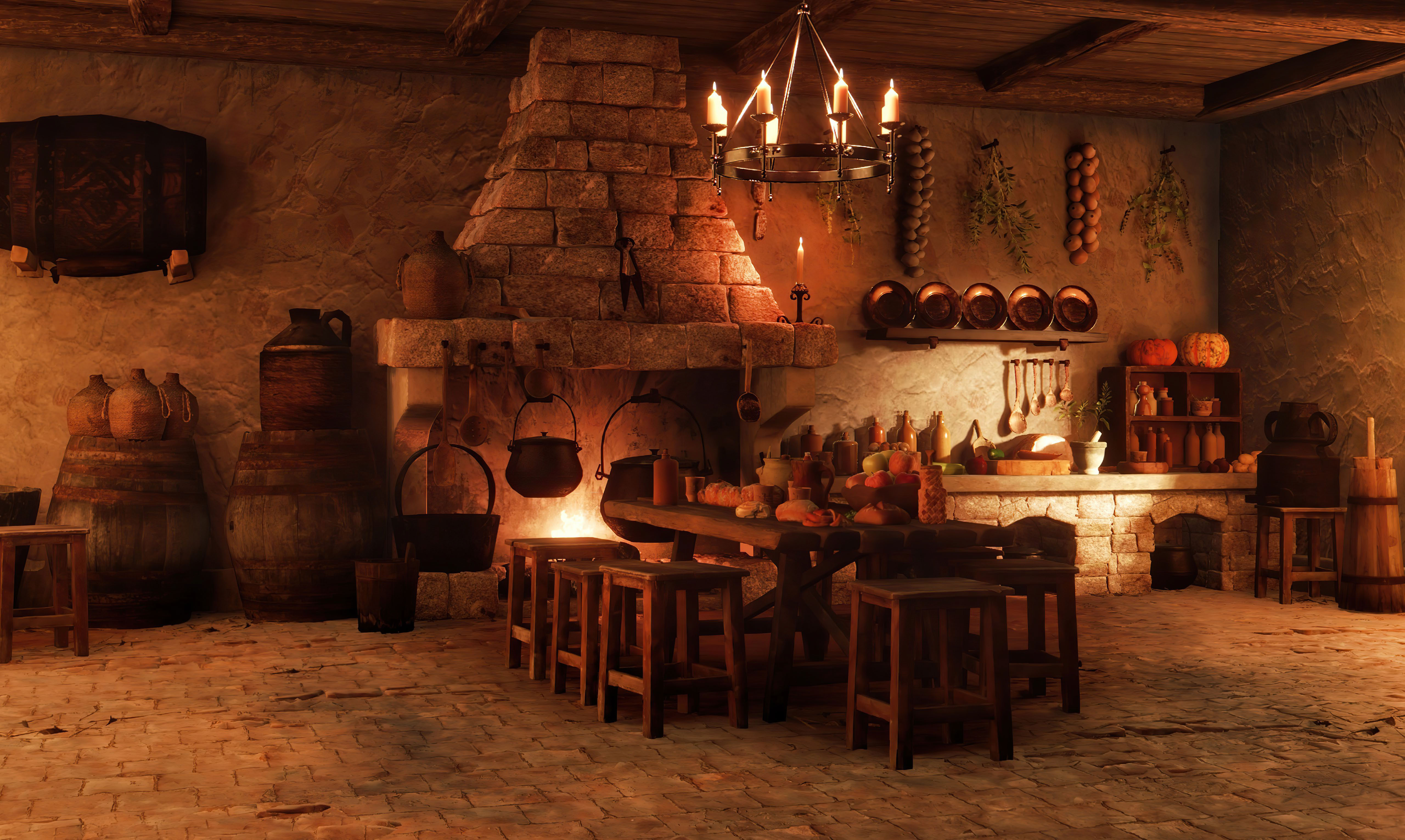 Mechanically Tectonic Consignment CREATE A MEDIEVAL KITCHEN WITH BLENDER AND QUIXEL BRIDGE | 3D World  Christmas 2020