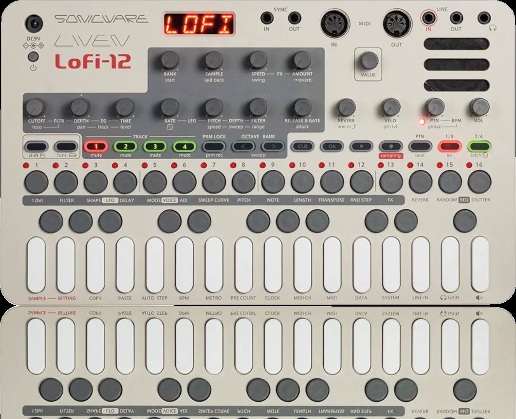 SONICWARE LIVEN Lofi-12 器材 | thephysicaleducator.com