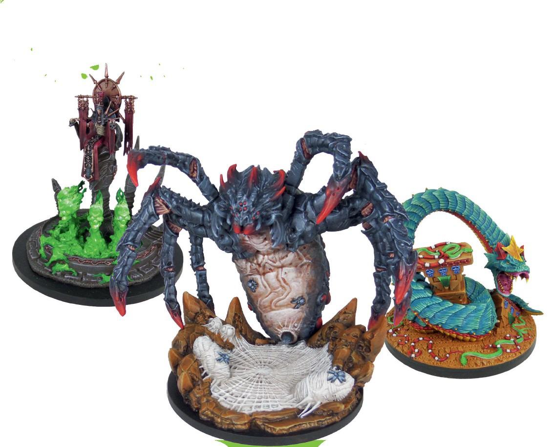 EPIC ENCOUNTERS LICH EMPRESS, SNAKE GOD & SPIDER TYRANT | Tabletop ...