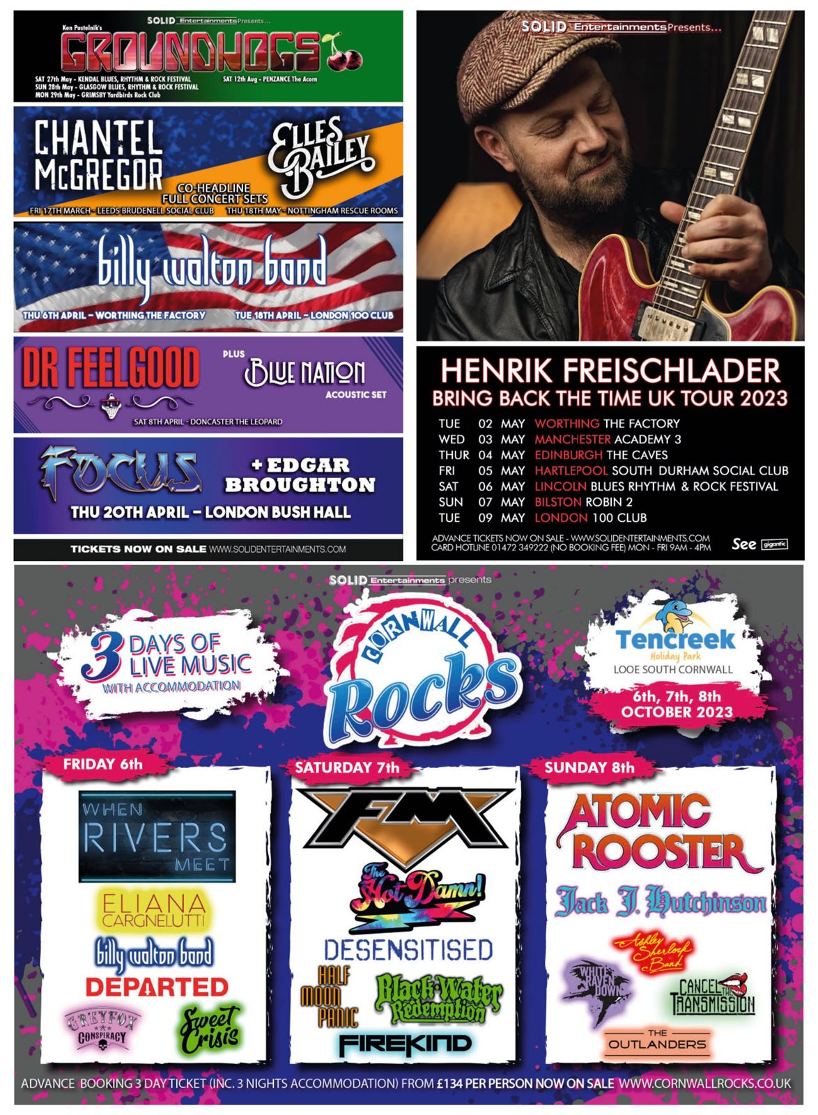 CORNWALL ROCKS | Classic Rock April 2023