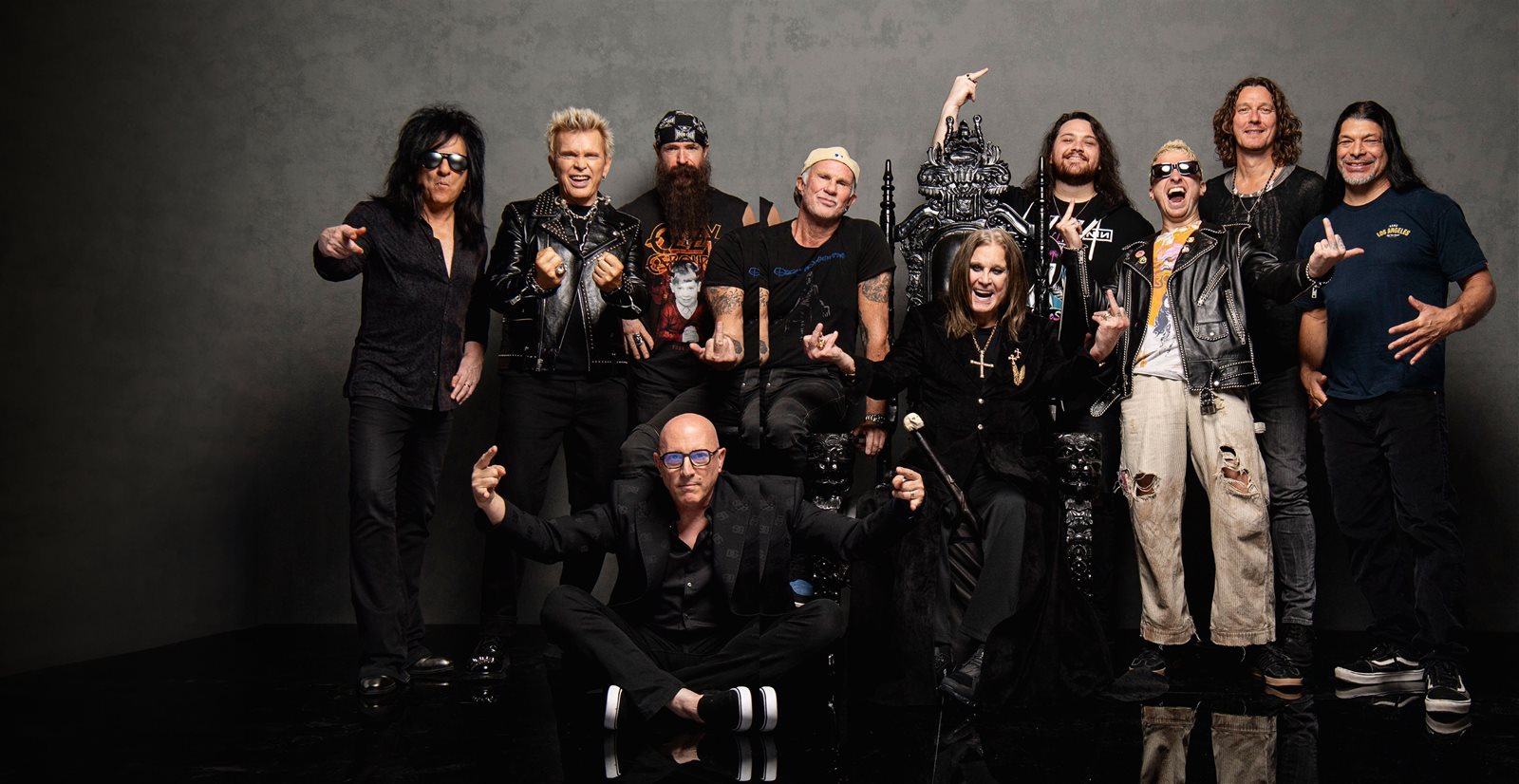 OZZY AND FRIENDS UNITE FOR HALL OF FAME Classic Rock January 2025