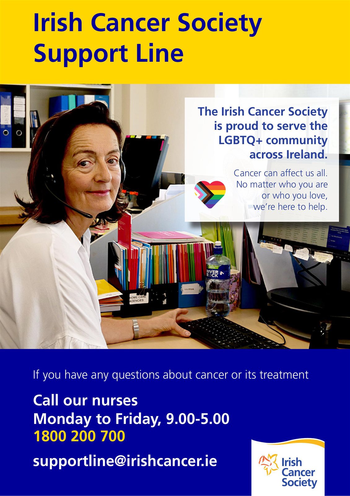 Irish Cancer Society Support Line | GCN The LGBTQ+ Community Guide 