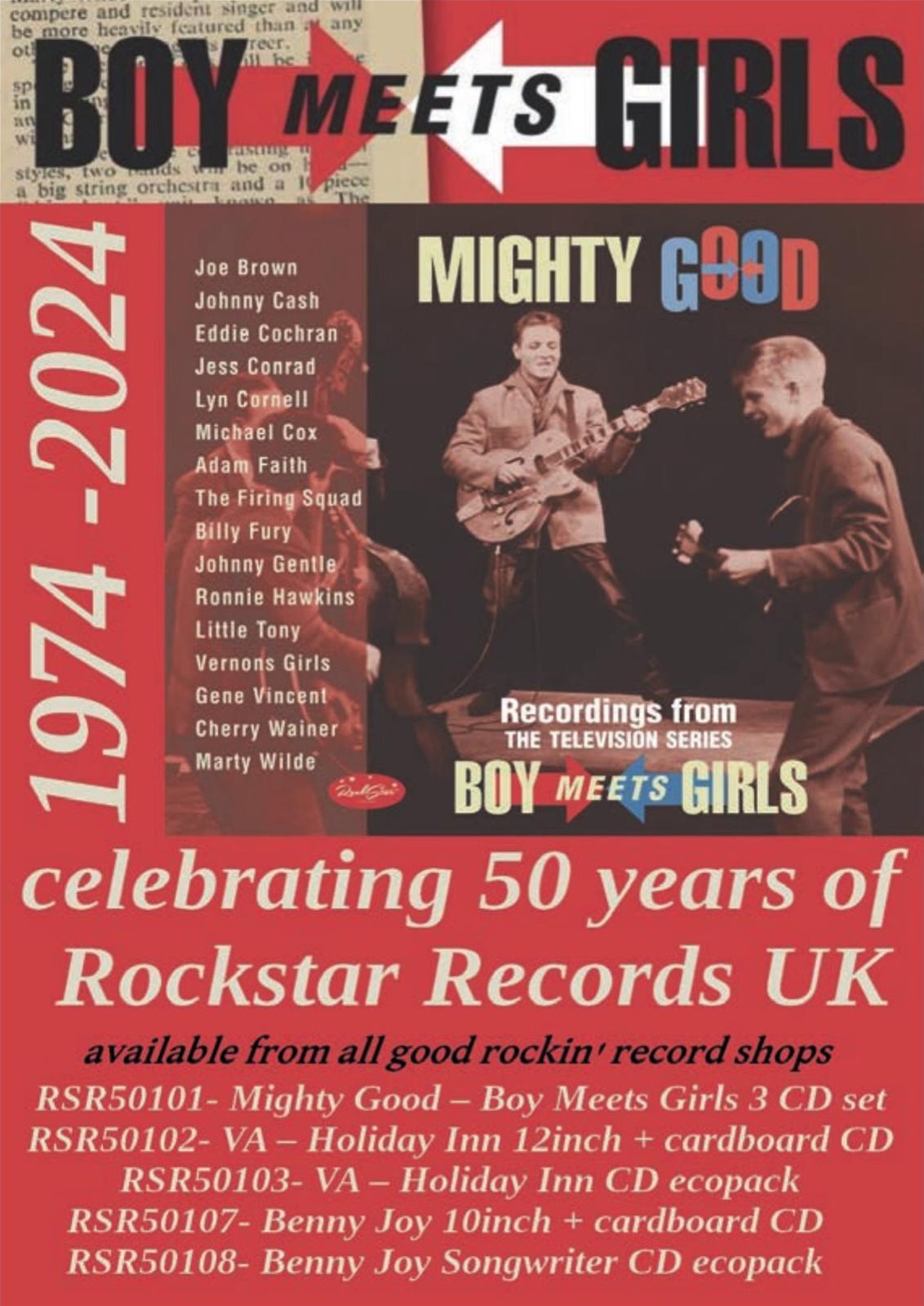 BOY MEETS GIRLS Vintage Rock Feb/Mar 2024